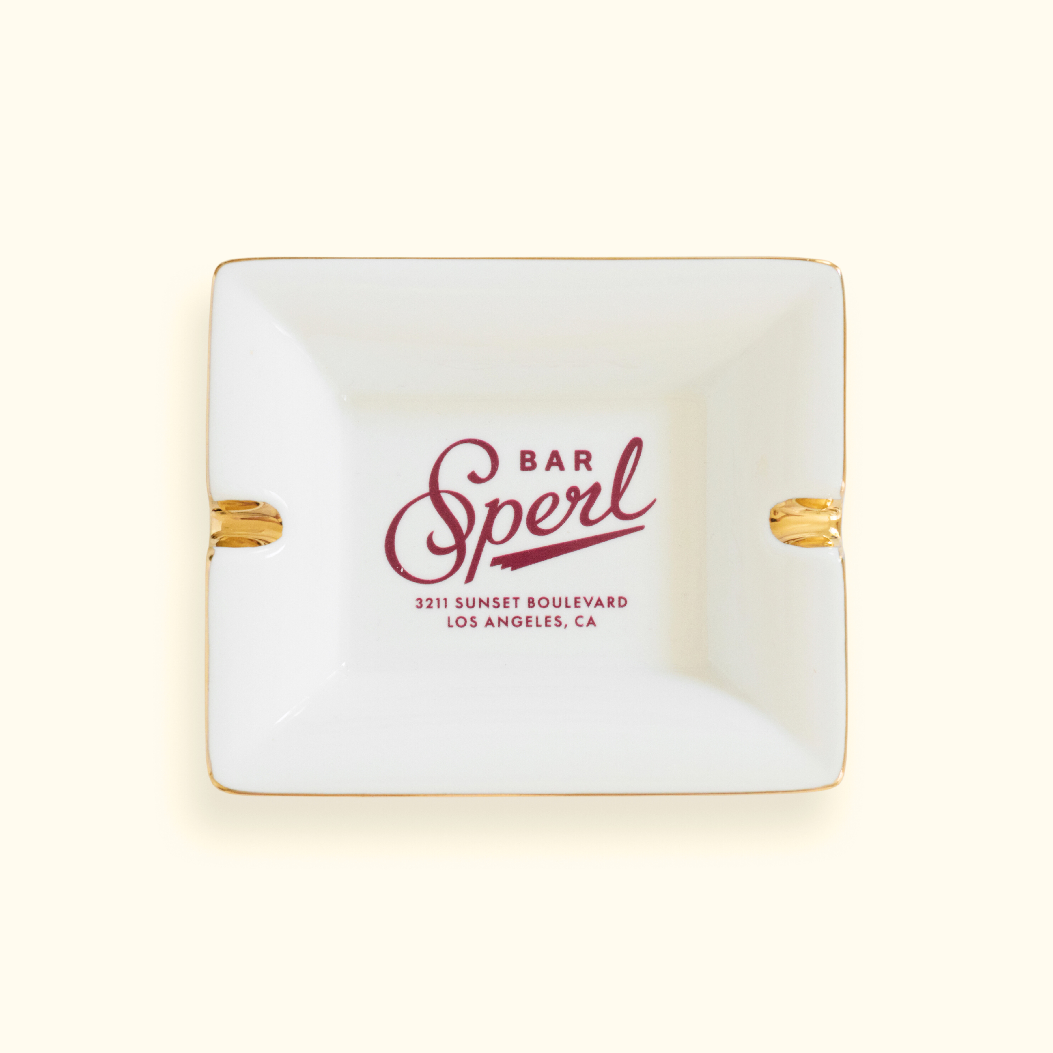 Bar Sperl Porcelain Ashtray