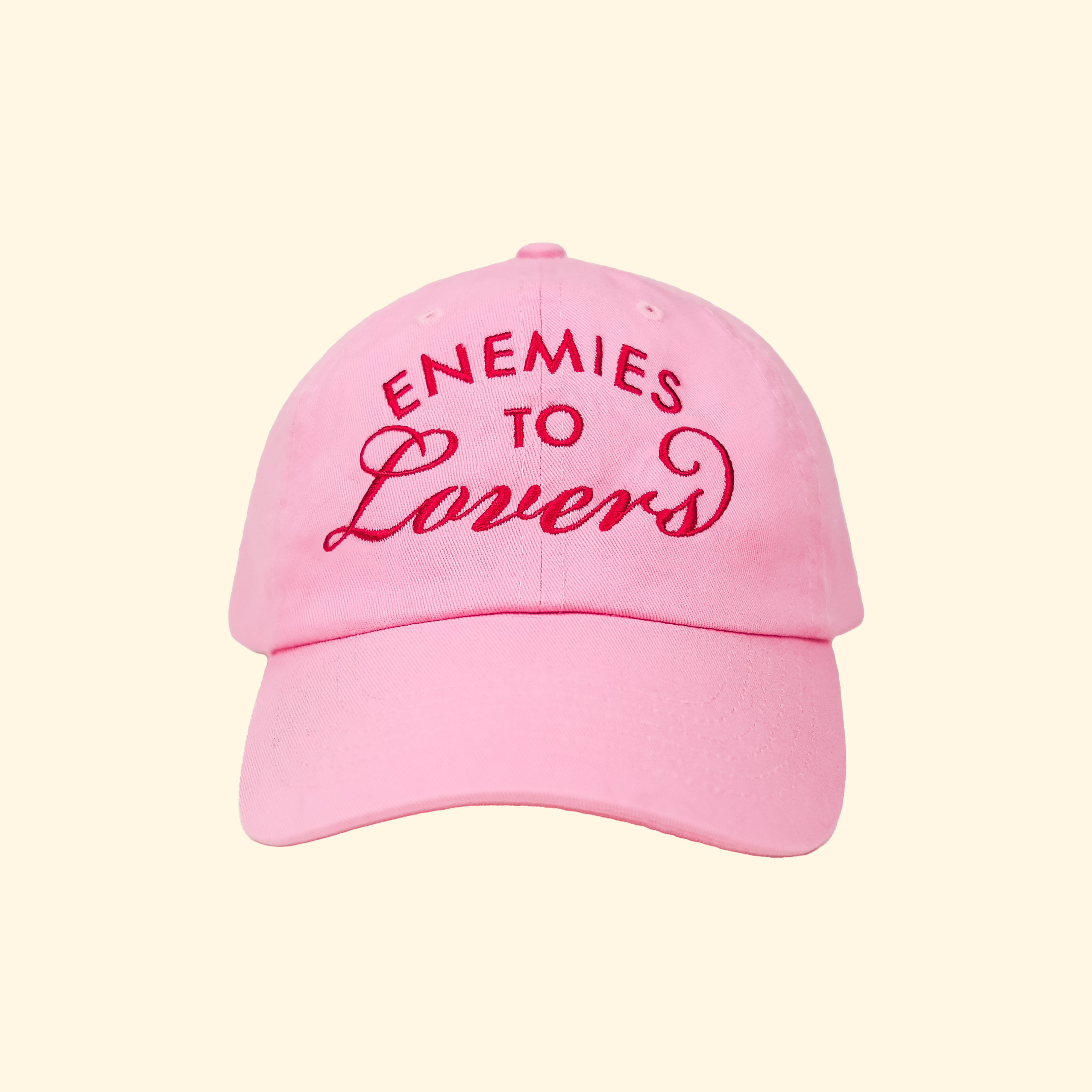Enemies to Lovers Trope Hat in Pink