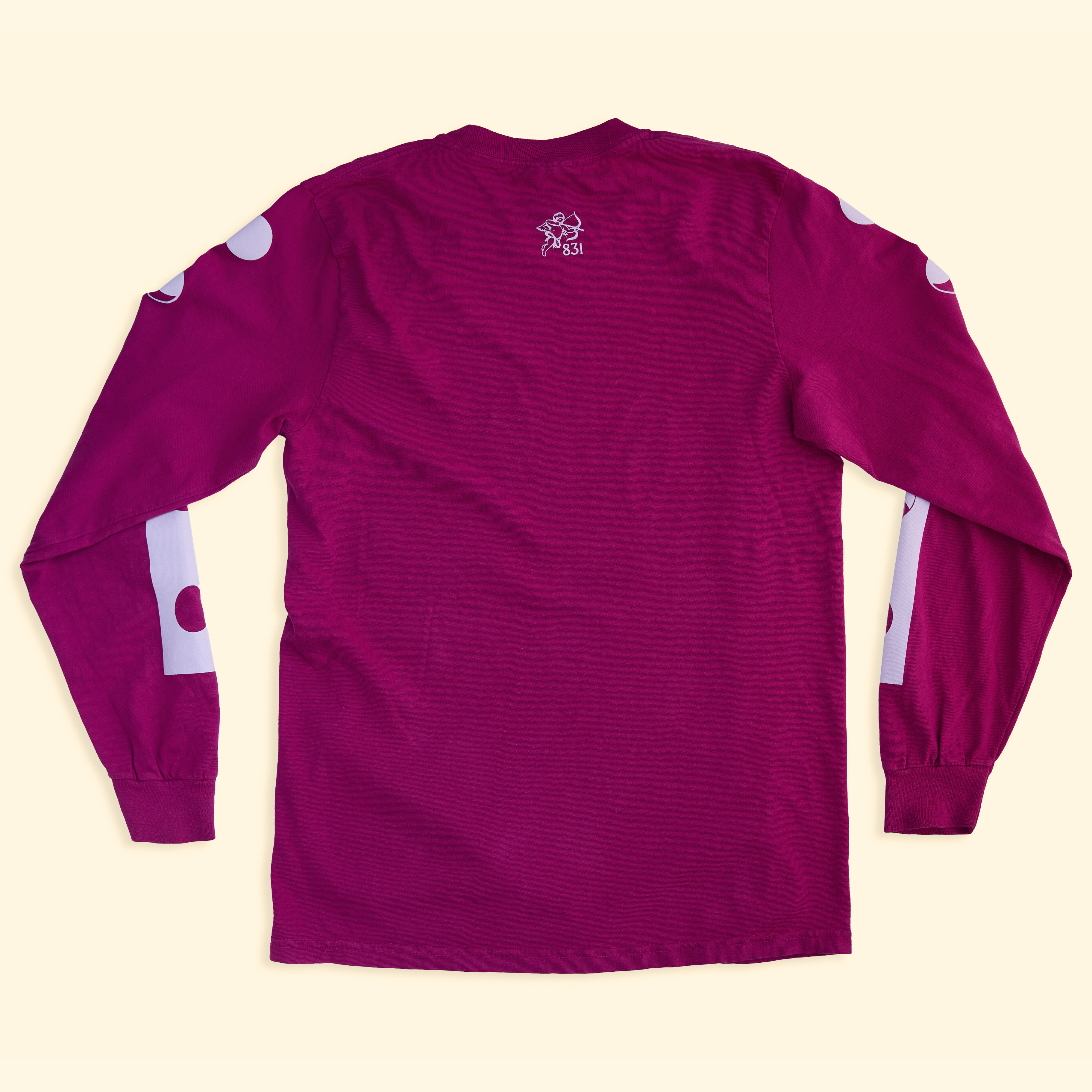 Dog From Hell Long Sleeve T-Shirt in Berry