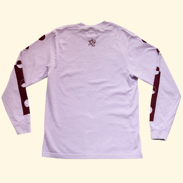 Dog From Hell Long Sleeve T-Shirt in Lilac – 831 Stories