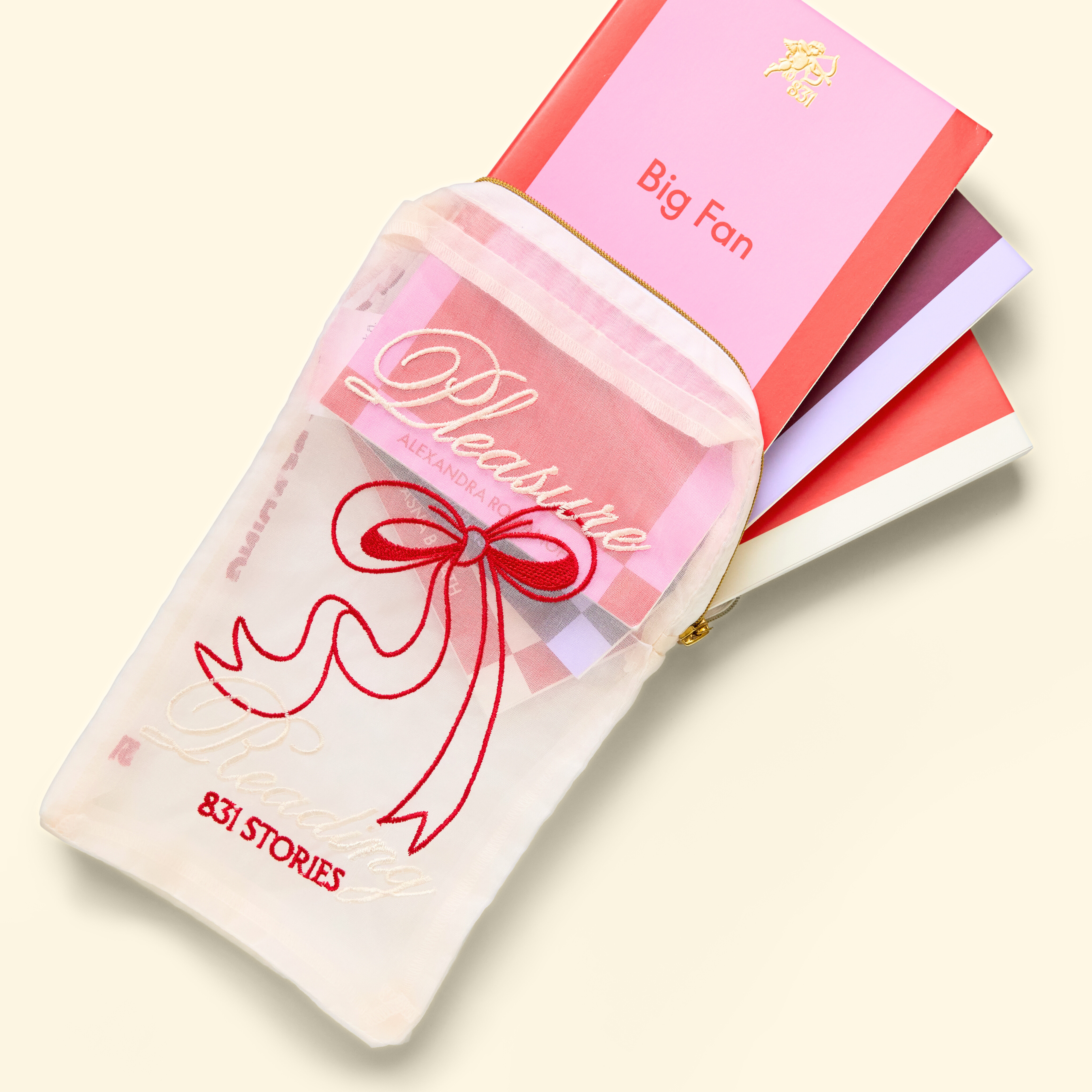 Pleasure Reading Organza Book Pouch