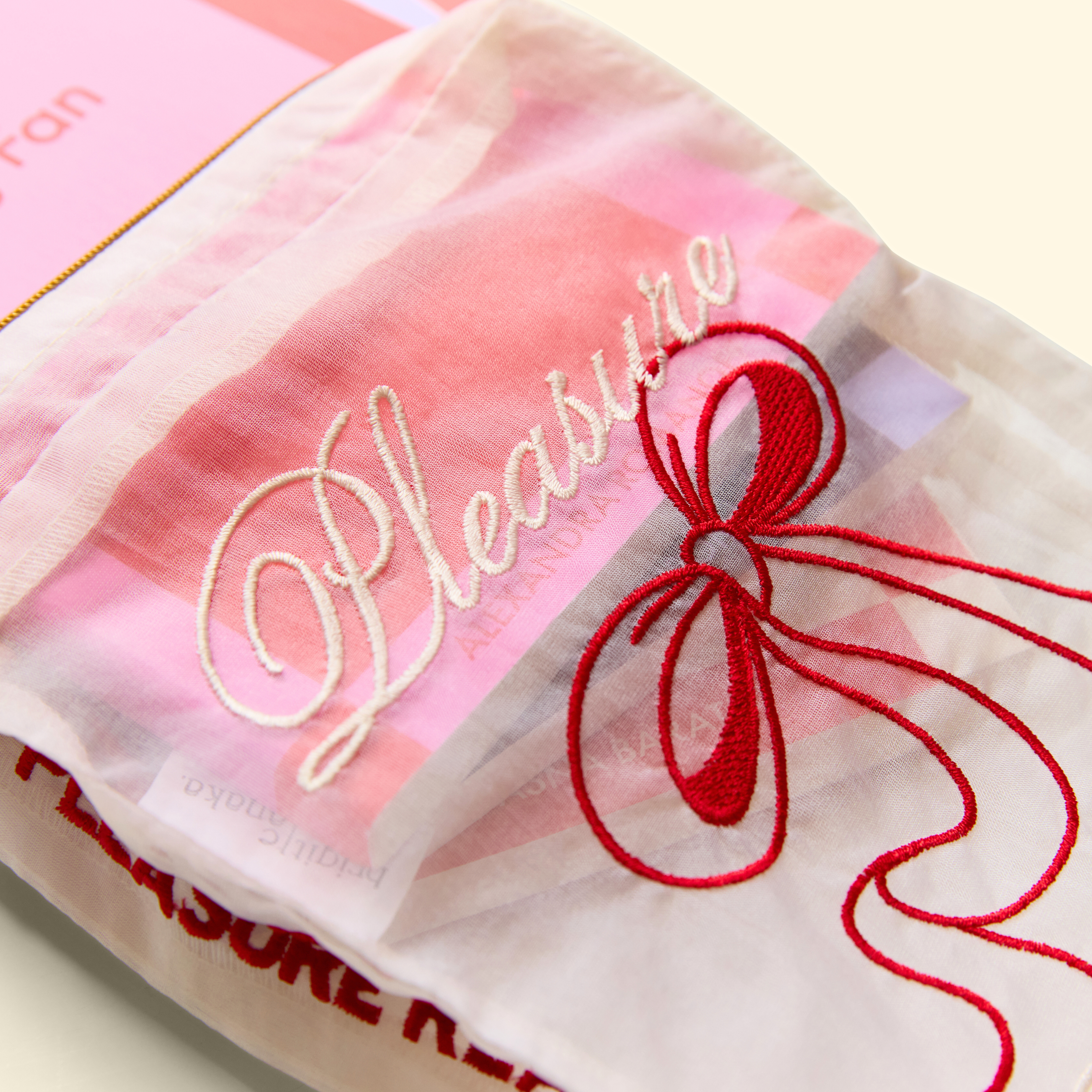 Pleasure Reading Organza Book Pouch