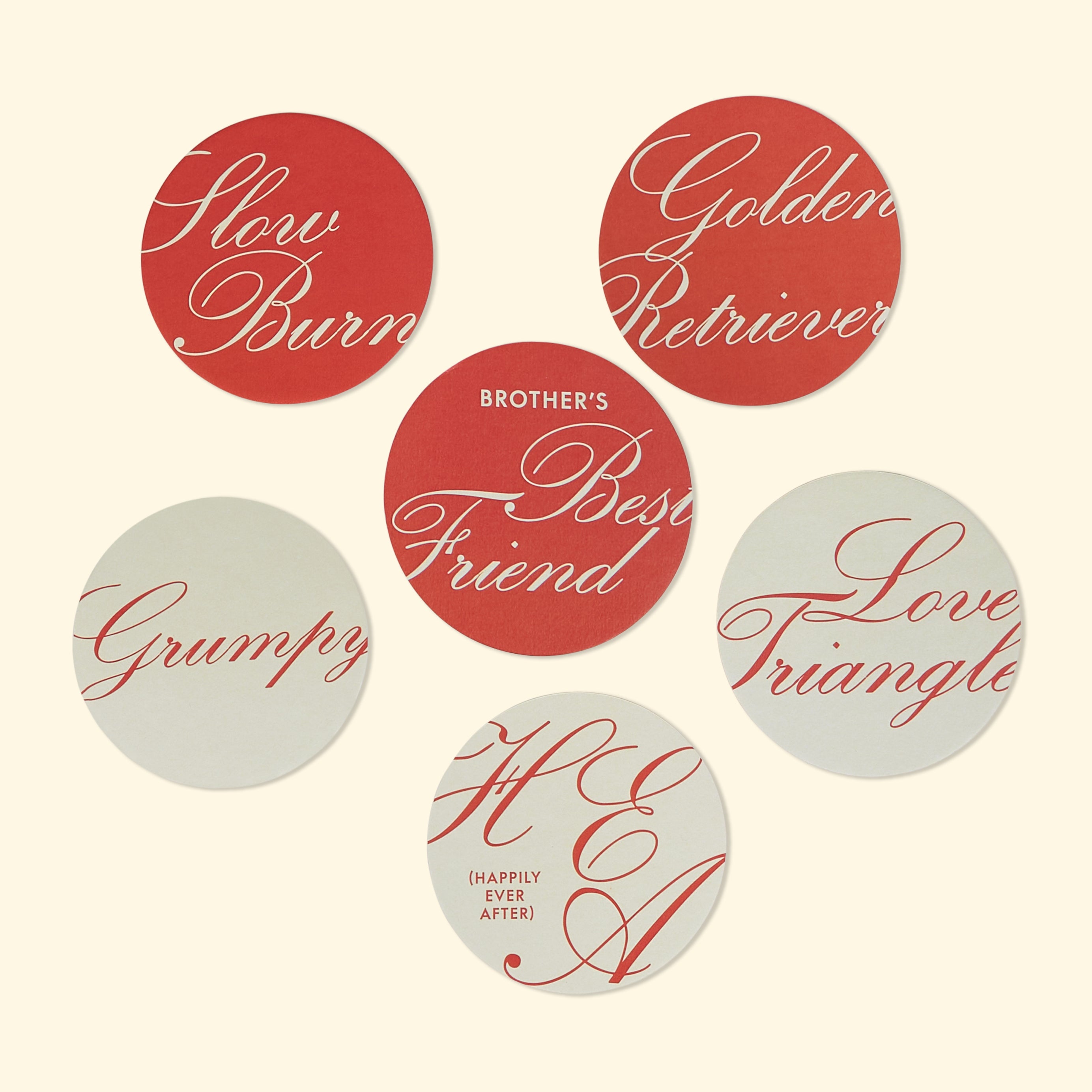 Reversible Trope Coaster Set
