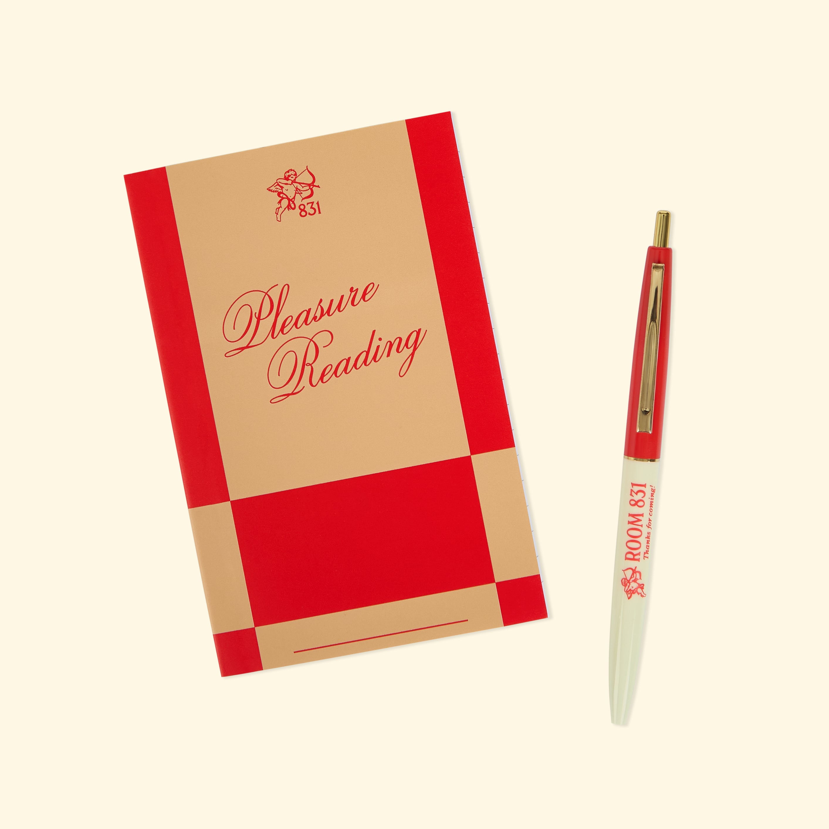 Pleasure Reading Notebook and Pen