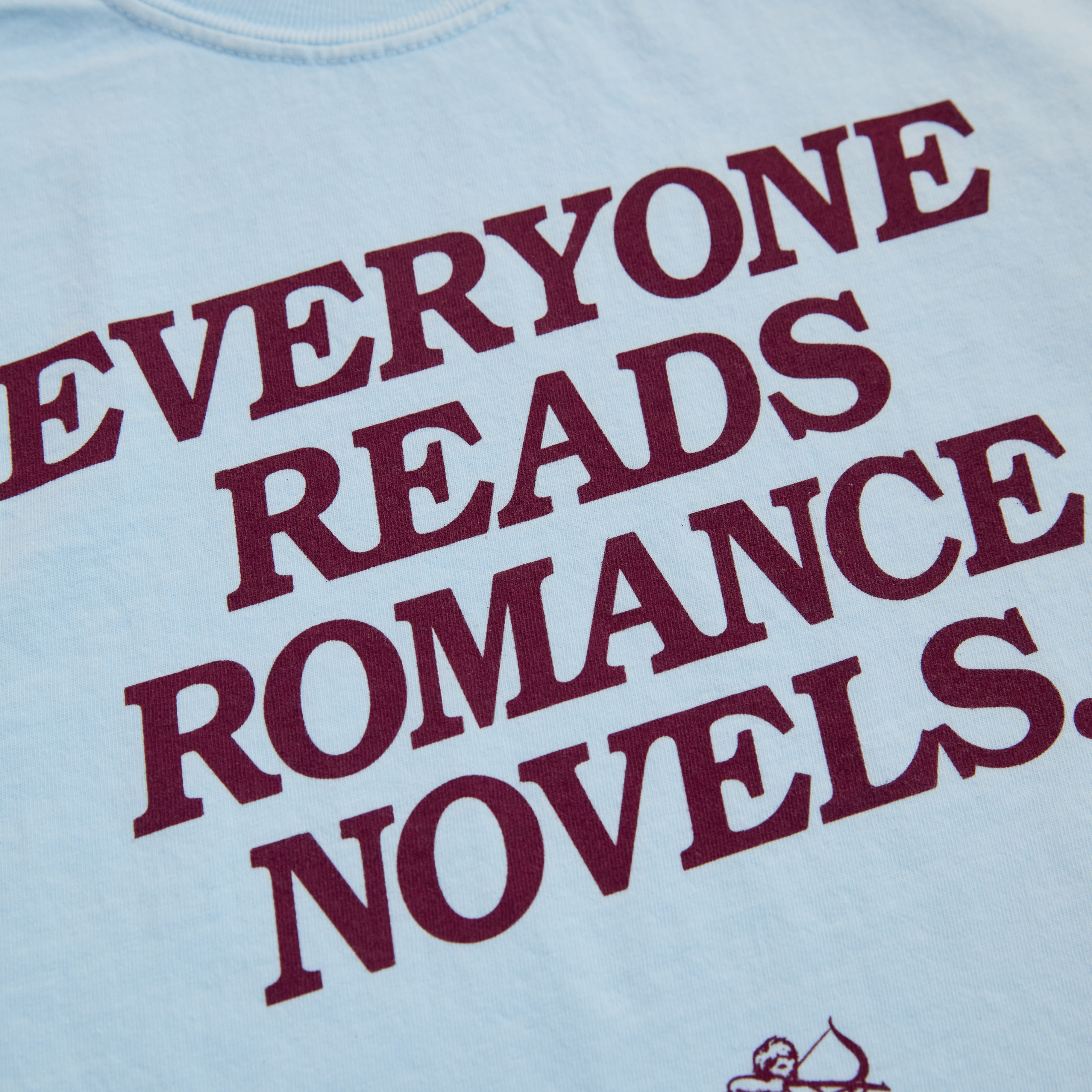 Everyone Reads Romance Novels T-Shirt in Blue