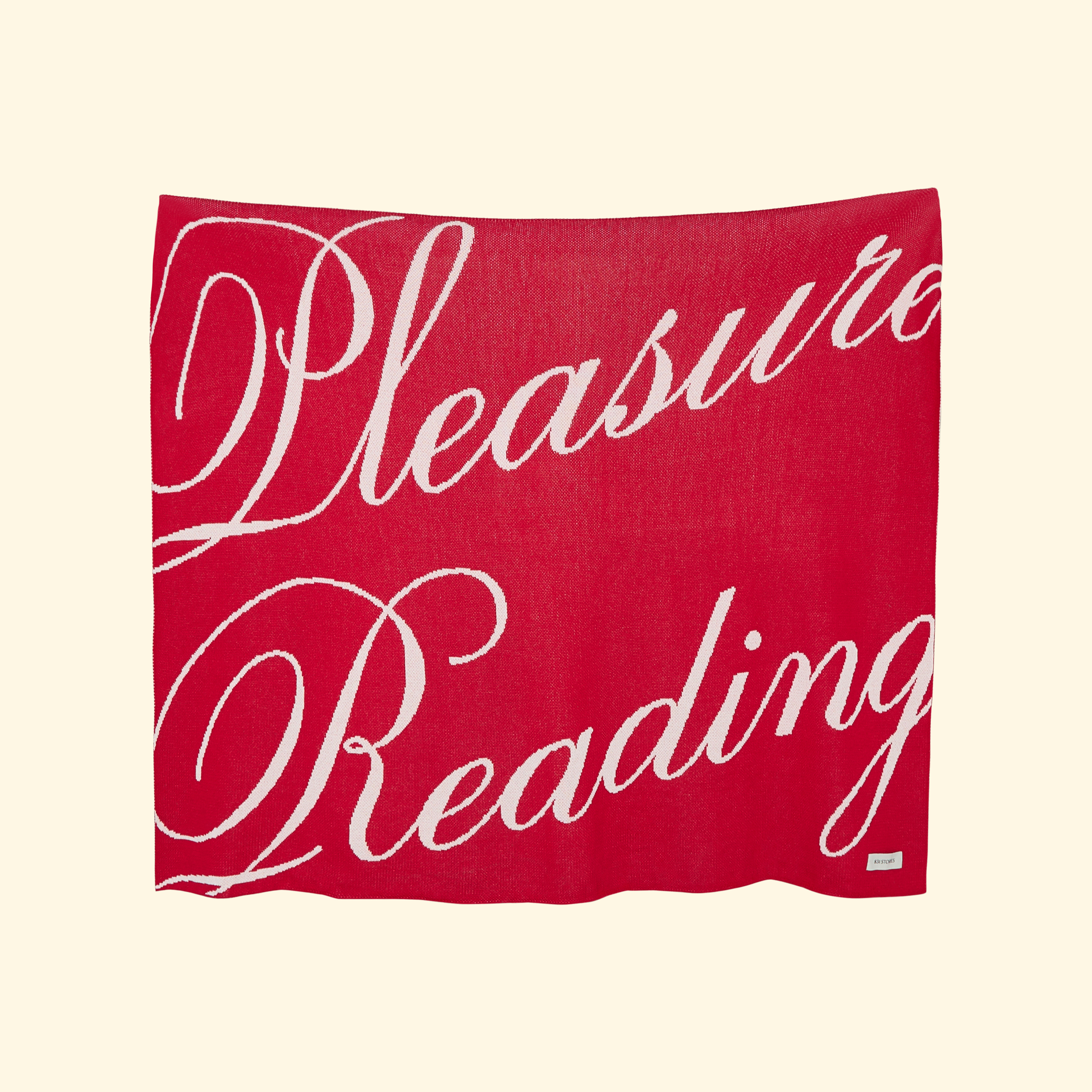 Pleasure Reading Knit Blanket