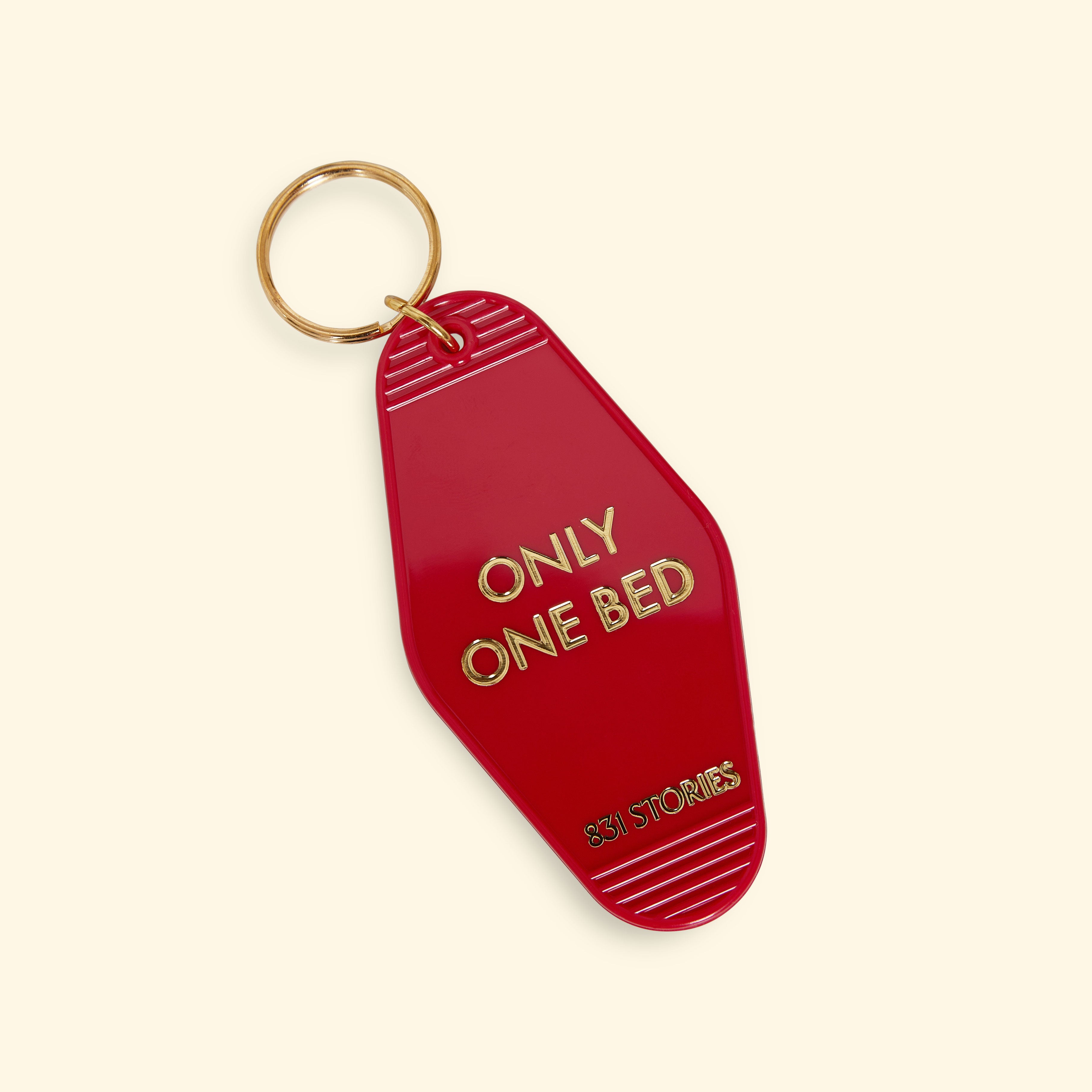 Only One Bed Keychain